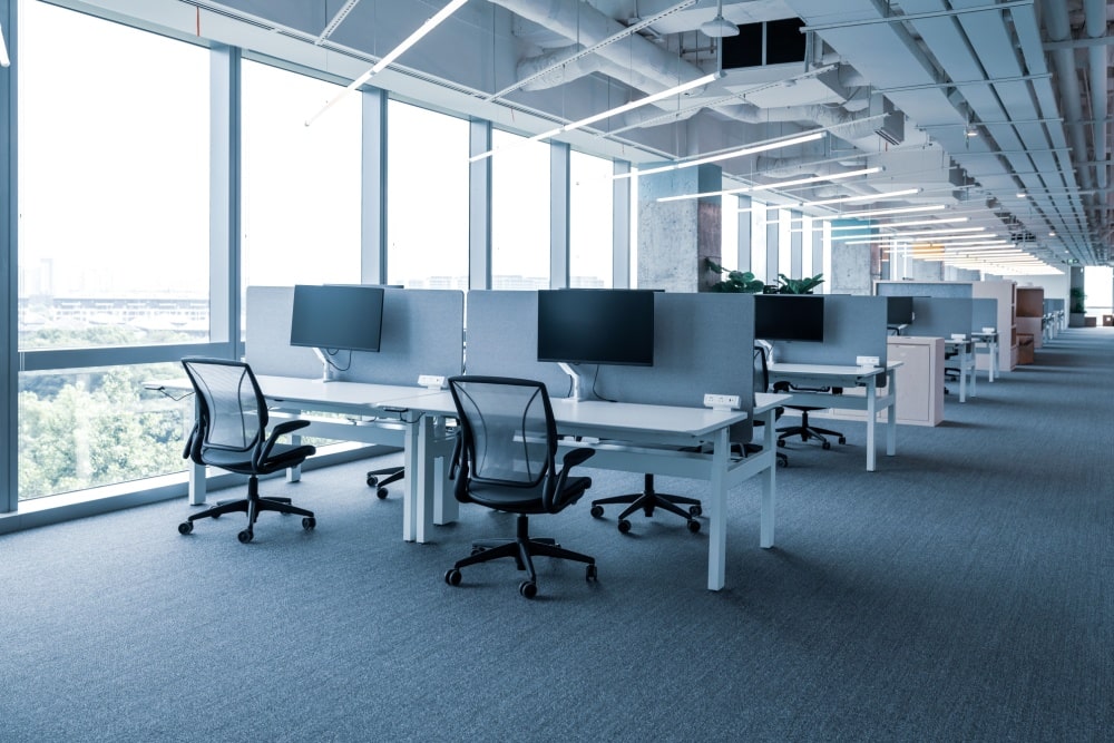 a modern office