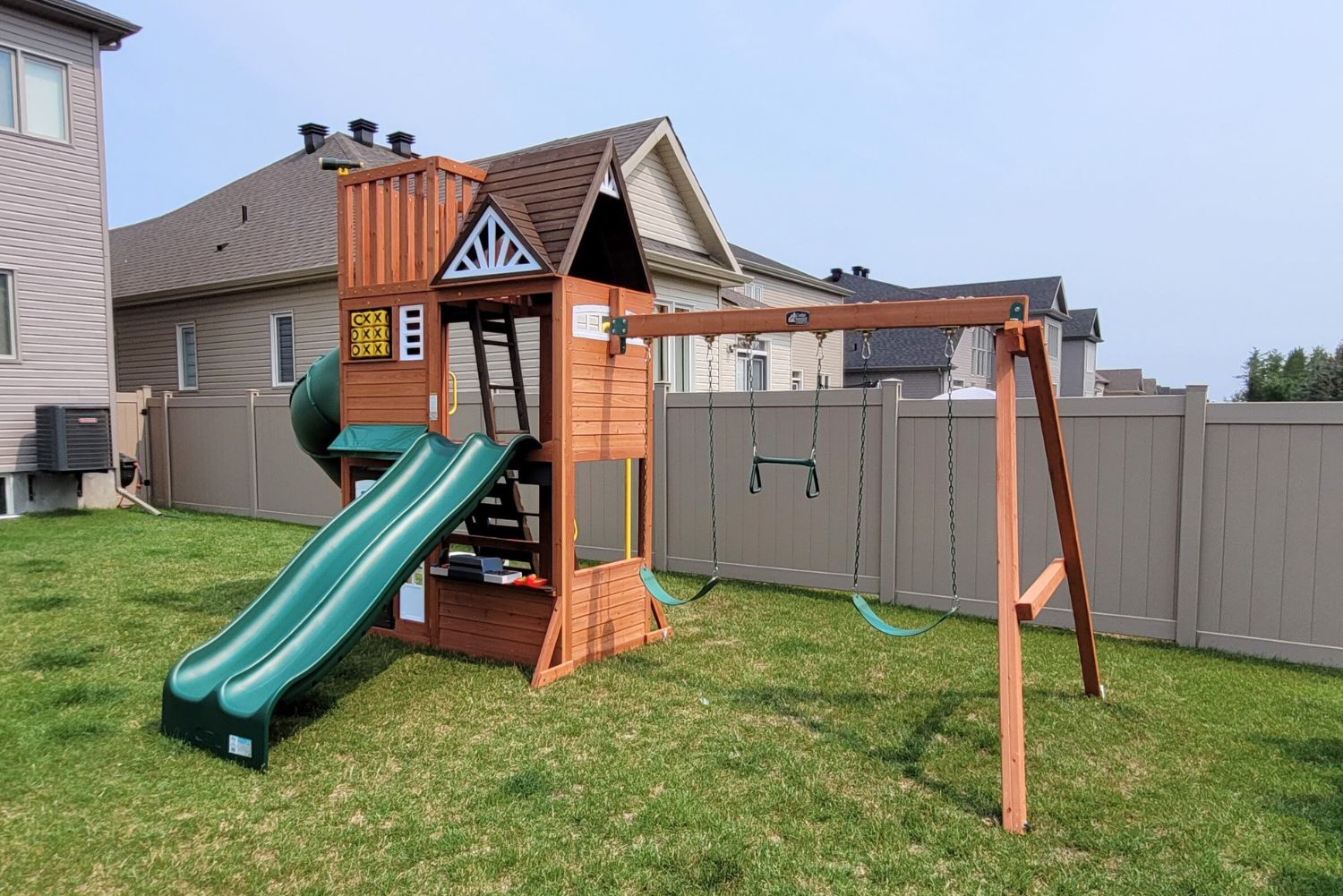play set installation